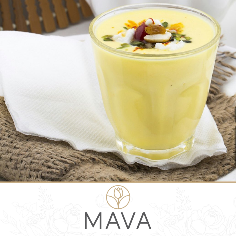 Saffron and pistachio milk pudding