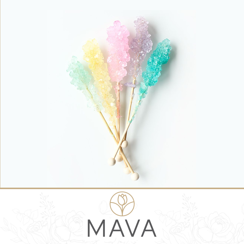 Saffron Rock Candy